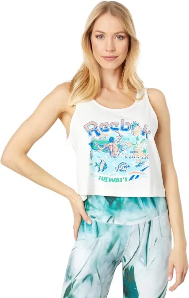 Топ Reebok Classics Graphic Tank, цвет Chalk