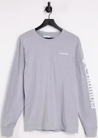 Серый лонгслив Columbia North Cascades – эксклюзивно для ASOS