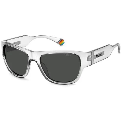 Солнцезащитные очки Polaroid Polaroid PLD 6197/S KB7 M9 PLD 6197/S KB7 M9, бесцветный, серый