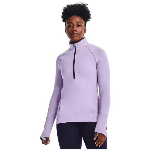 Лонгслив Under Armour, размер MD, фиолетовый