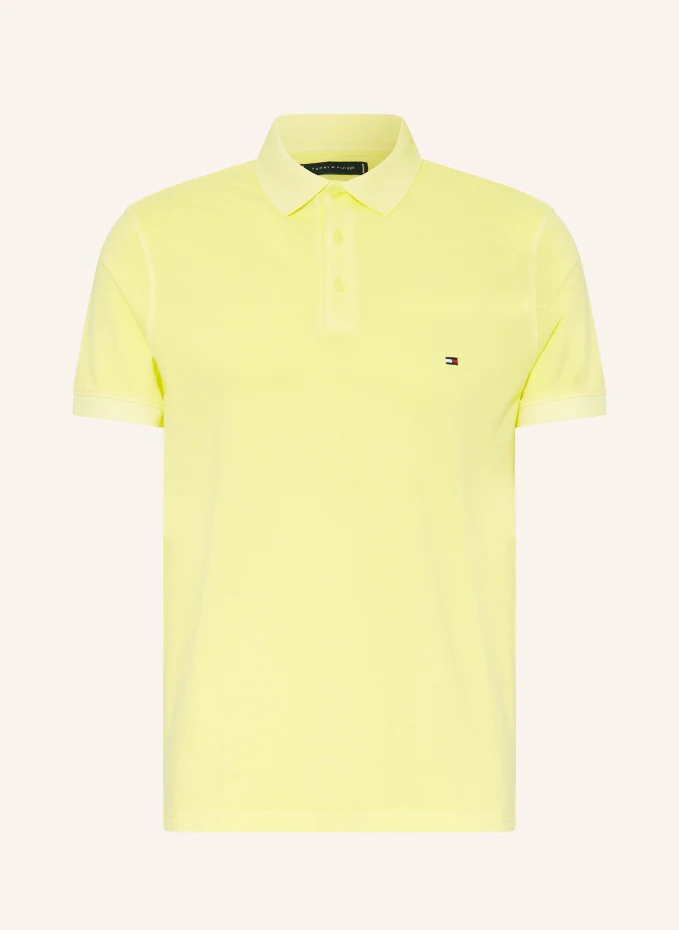 Рубашка-поло из пике стандартного кроя Tommy Hilfiger, желтый