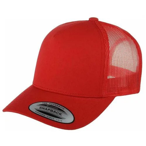 Бейсболка FLEXFIT арт. 6506 (красный), размер ONE