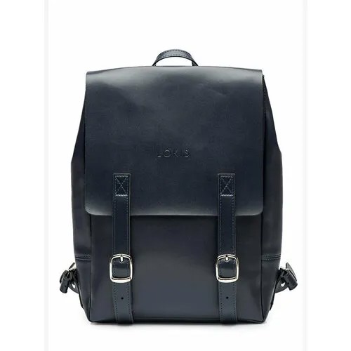 Рюкзак LOKIS, отделение для ноутбука, вмещает А4, внутренний карман, регулируемый ремень, синий