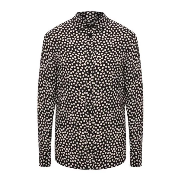 Шелковая рубашка Saint Laurent