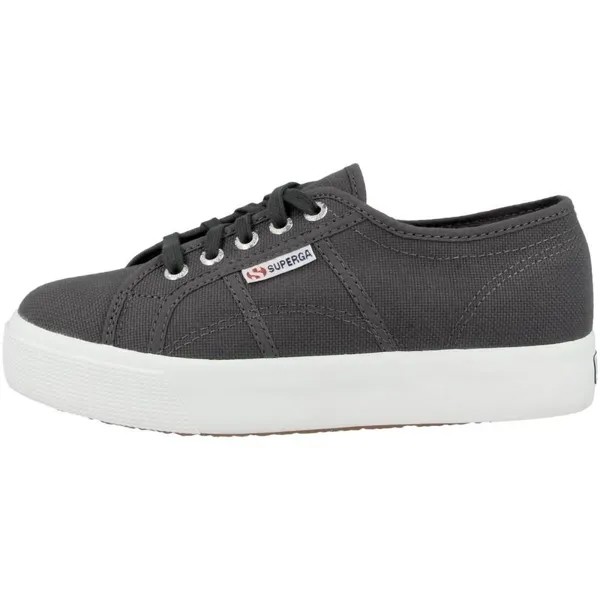 Низкие кеды 2730 Cotu женщины SUPERGA, цвет grau