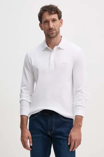 Лонгслив Lacoste, белый