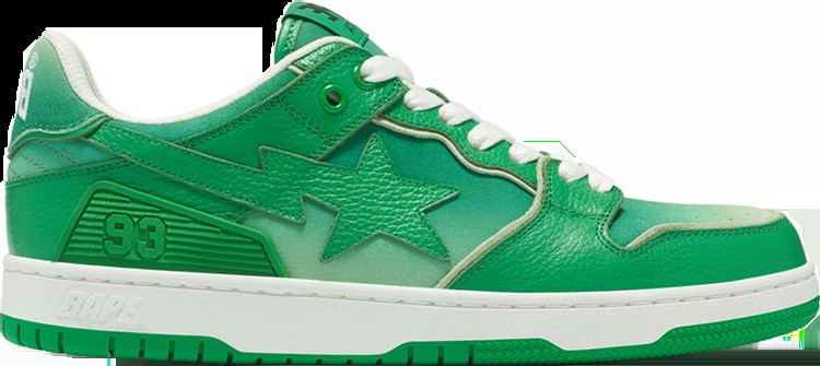 Кроссовки Wmns Sk8 Sta #4 'Green Gradient', зеленый