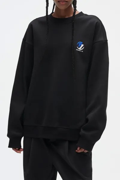 Свитшот женский ZARA 00264002 черный S/M (доставка из-за рубежа)