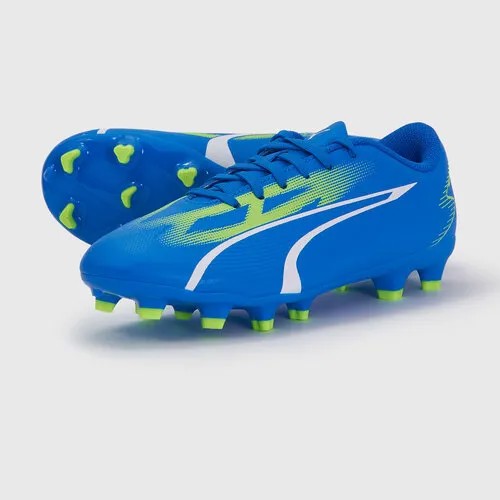 Бутсы PUMA, размер 5.5 UK, синий