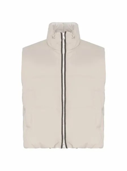 Стеганый жилет с цепью мониль Brunello Cucinelli