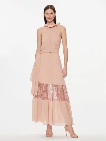 Вечернее платье стандартного кроя Kontatto, розовый