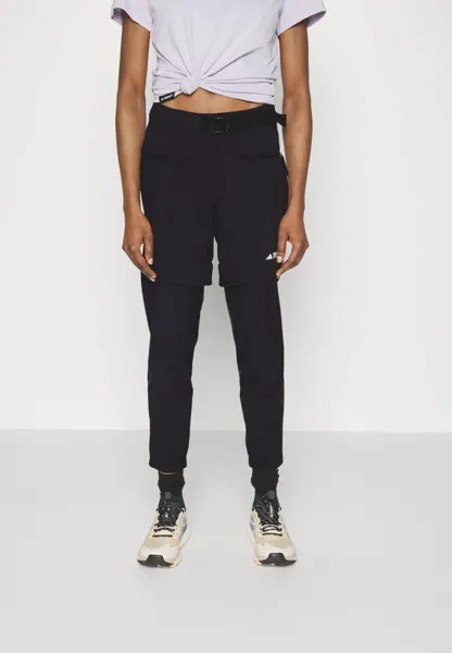 Уличные брюки UTILITAS HIKING ZIPP OF Adidas Terrex, цвет black