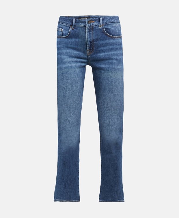 Расклешенные джинсы Comma,, темно-синий
