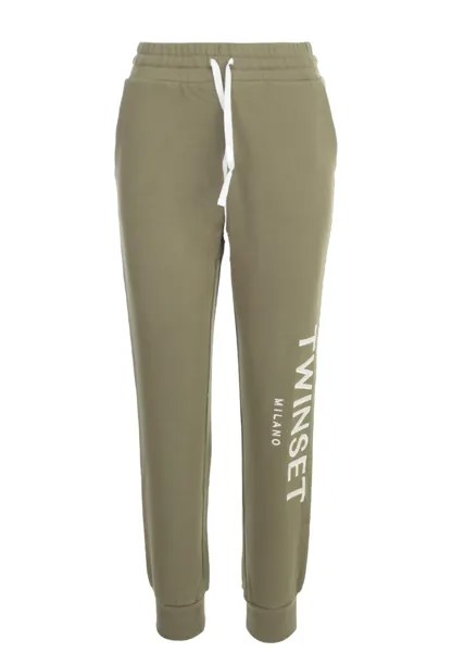 Спортивные брюки женские TWINSET 132181 зеленые XS