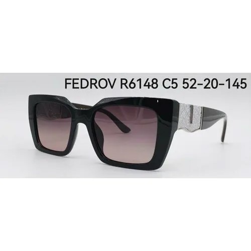 Солнцезащитные очки Fedrov, черный
