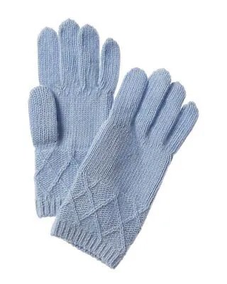 Кашемировые перчатки Portolano женские синие