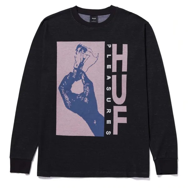 Лонгслив мужской Huf KN00381 черный M
