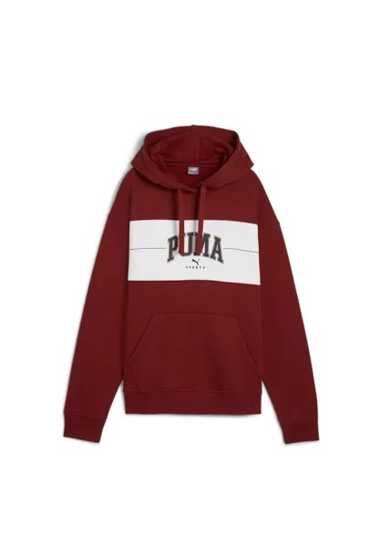 Свитер с капюшоном SQUAD LANGER Puma, красный