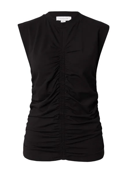Топ Topshop, черный