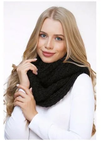 Снуд LAMBONIKA,60х38 см, черный