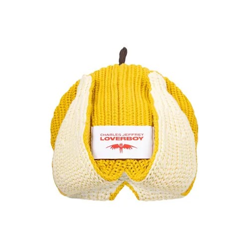 Шапка бини Charles Jeffrey Loverboy для мужчин и женщин, размер OneSize, желтый