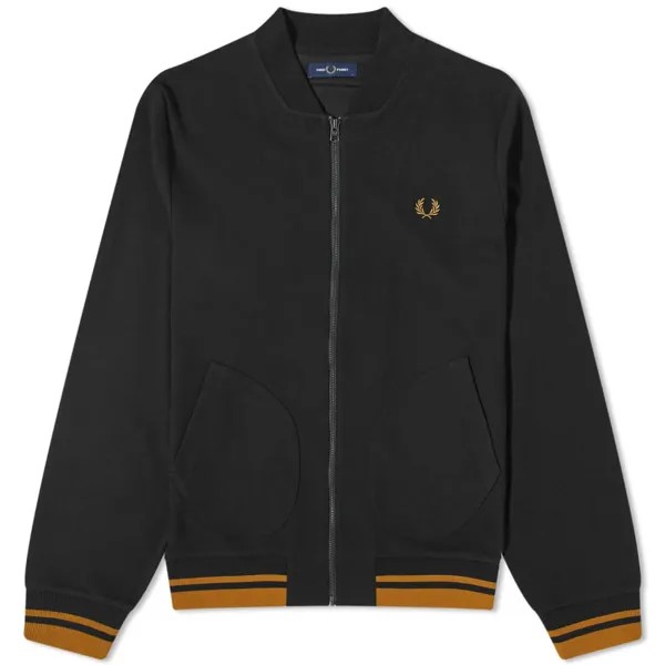 Спортивная куртка с наконечниками Fred Perry, черный