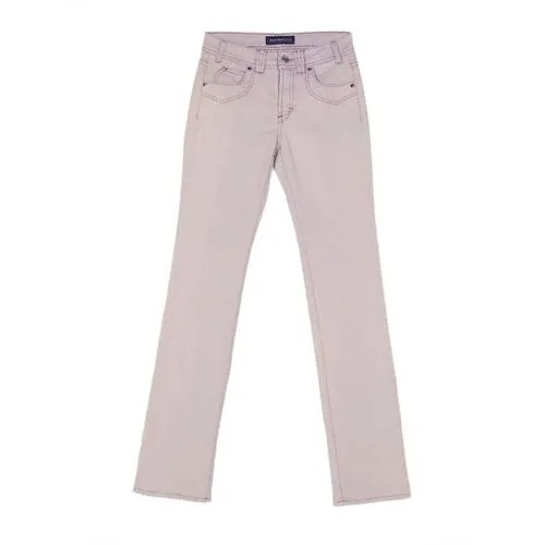 Джинсы  Trussardi Jeans, средняя посадка, стрейч, размер 40, фиолетовый