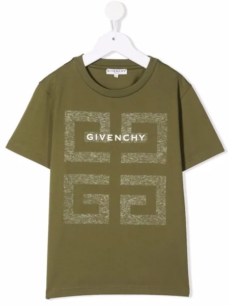 Givenchy Kids футболка с логотипом