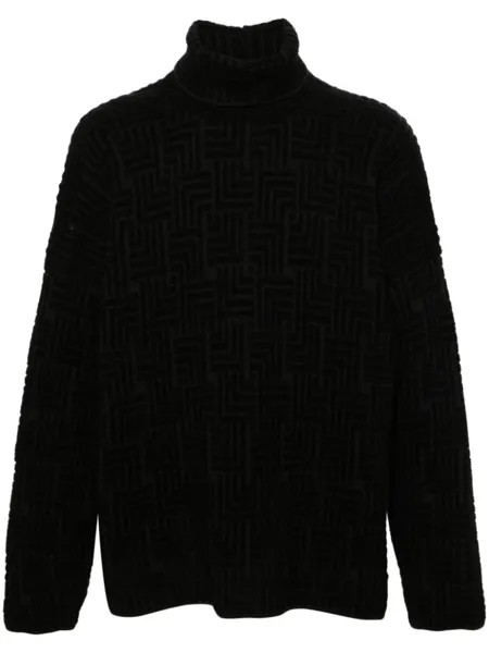 Fear Of God джемпер крупной вязки с высоким воротником, черный