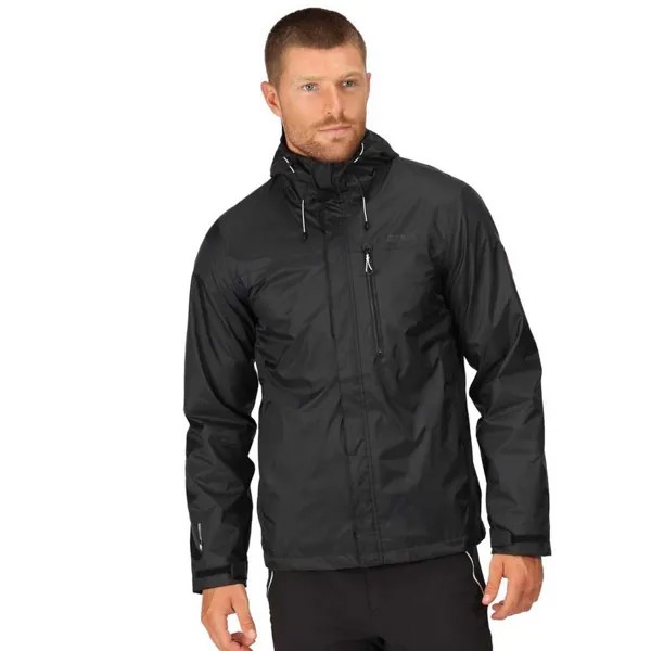 Куртка Regatta Baslow Hoodie Rain, черный