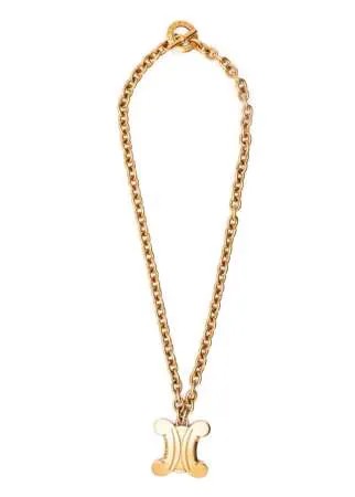 Céline Pre-Owned колье 1990-х годов с подвеской