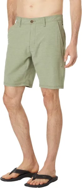 Прогулочные шорты Canyons Hybrid 18,5 дюйма VISSLA, цвет Sage