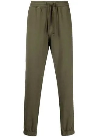 Stone Island спортивные брюки с нашивкой-логотипом