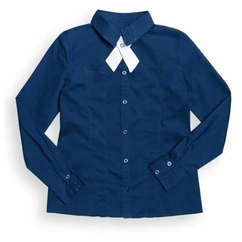 GWJX7007 блузка для девочек (7, Navy) Pelican Пеликан