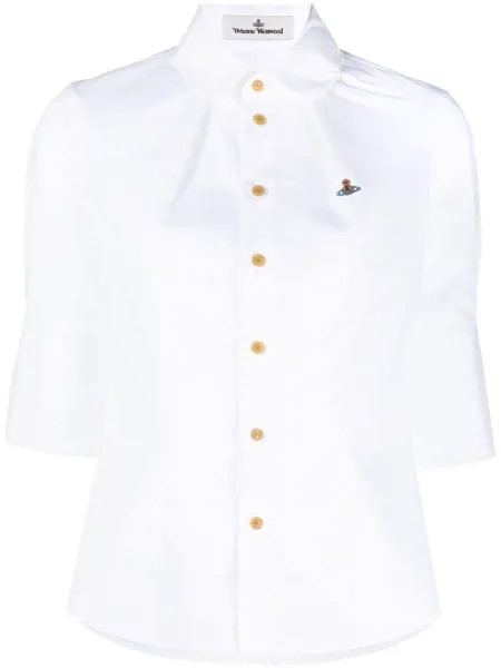 Vivienne Westwood Anglomania рубашка с вышивкой