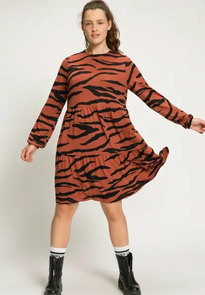 Платье из джерси Studio Untold, оранжевый