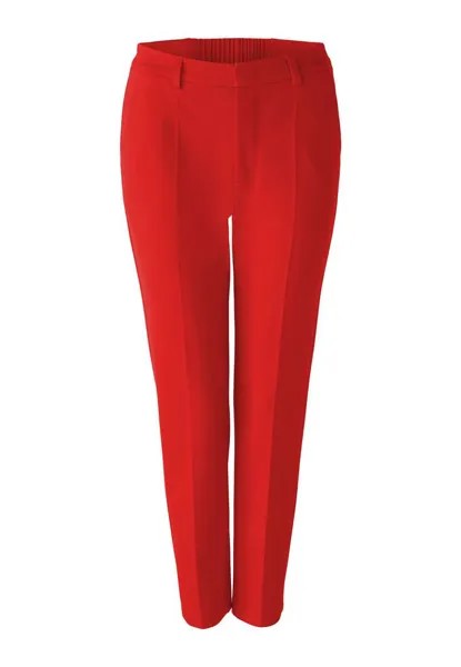 Трикотажные брюки фейлия Oui, красный