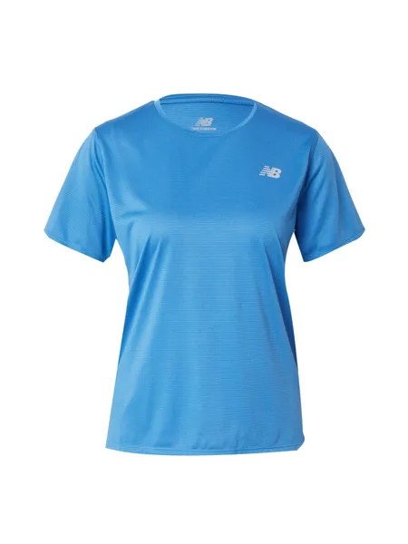 Спортивная футболка New Balance ESSENTIALS, темно-синий/лазурный
