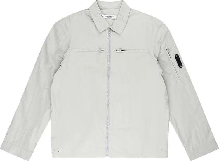 Рубашка A-Cold-Wall* Gaussian Overshirt 'Light Grey', серый