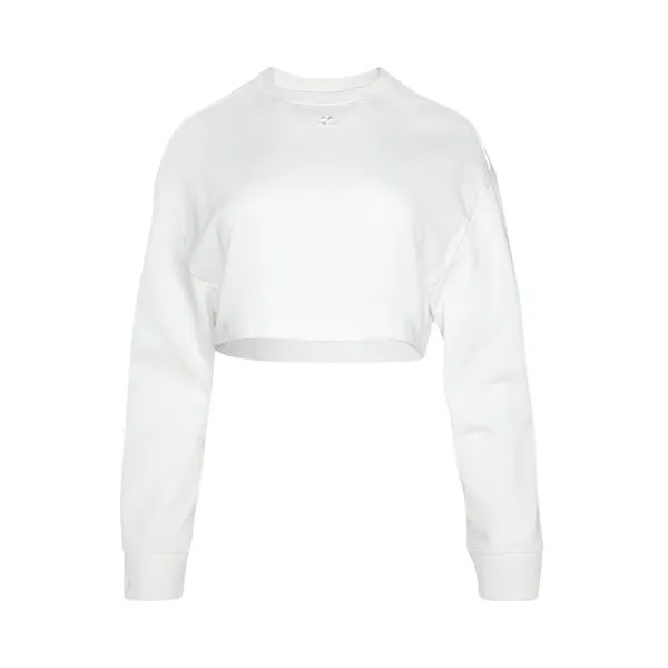 Свитер Courrèges Cocoon Fleece Cropped 'Heritage White', белый