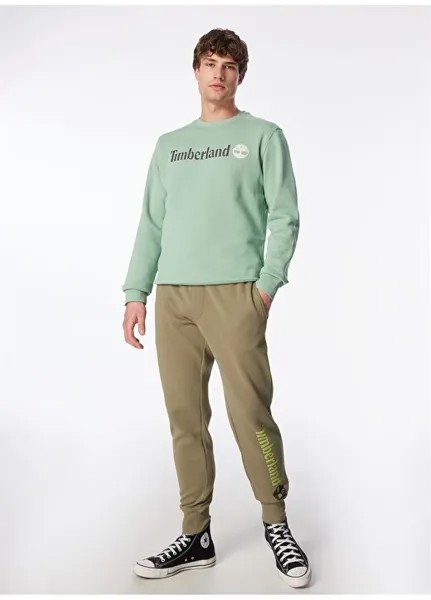 Мужские спортивные штаны цвета хаки TB0A5YFB5901_С матовой отделкой назад Timberland, хаки