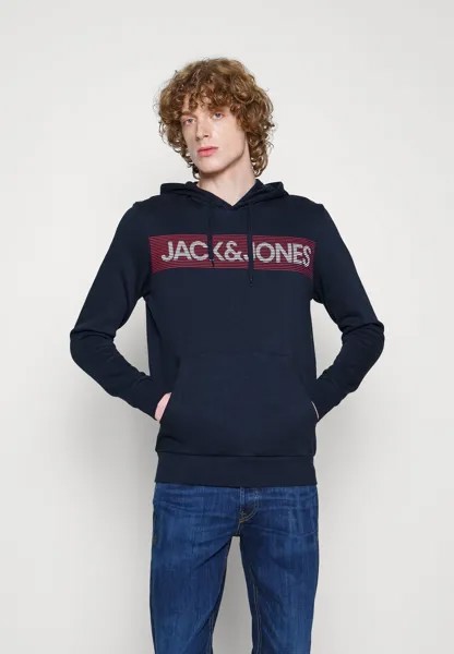 Толстовка ECORP LOGO NOOS Jack & Jones, темно-синий пиджак