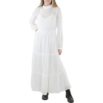 Женское прозрачное длинное дневное платье макси Lost + Wander BHFO 2572