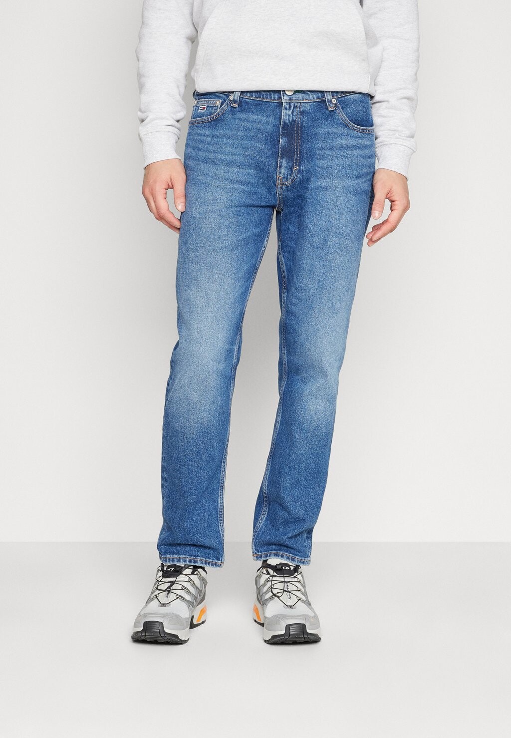 Зауженные джинсы DAD Tommy Jeans, темно-синий