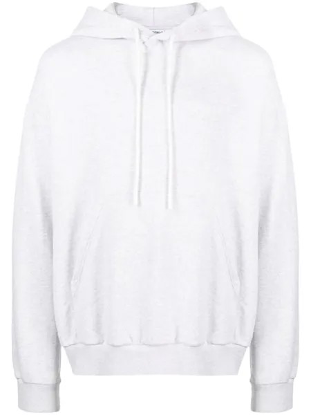 Худи с логотипом Marcelo Burlon County of Milan, серый