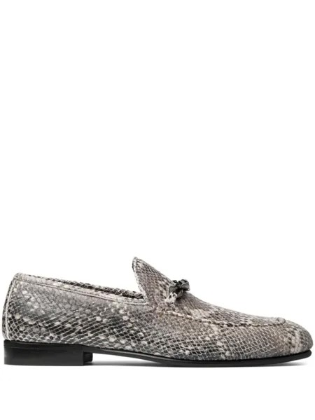 Jimmy Choo лоферы Marti Reverse, нейтральный цвет