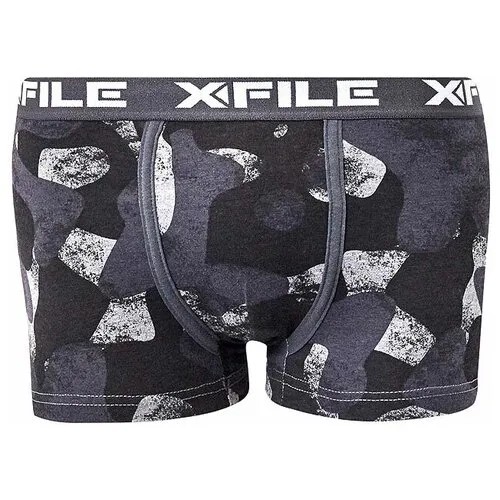 Трусы X-File, размер 3-M, серый