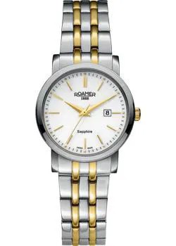 Швейцарские наручные  женские часы Roamer 709.844.47.25.70. Коллекция Classic Line