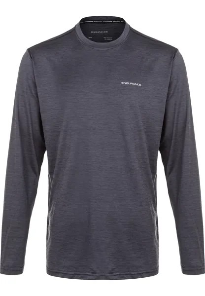 Лонгслив Endurance Langarmshirt Mell, цвет 1001 Black