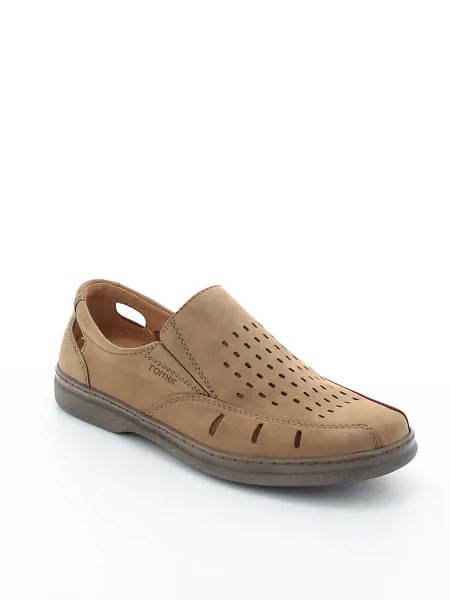 Туфли Romer мужские летние, размер 44, цвет хаки, артикул 954121-01